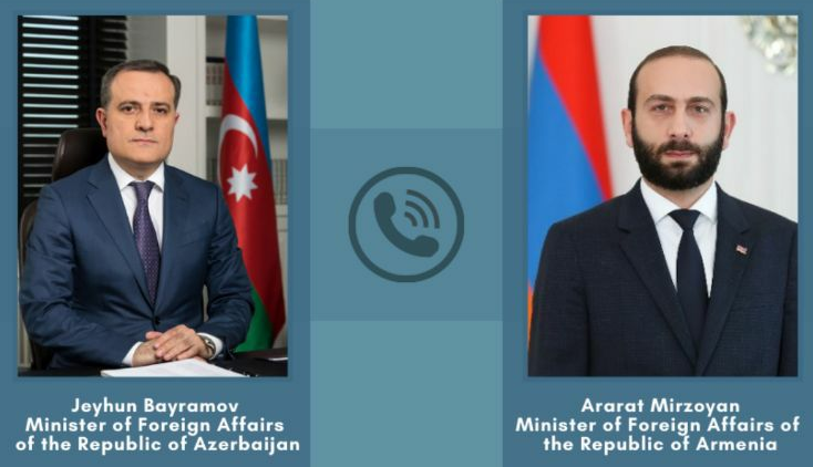 گفتگوی تلفنی وزرای خارجه جمهوری آذربایجان و ارمنستان