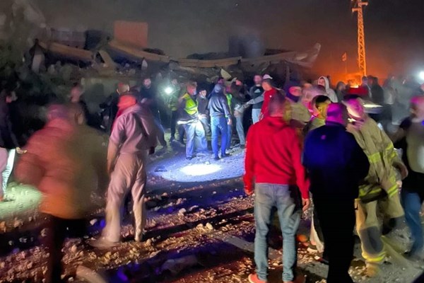 انفجار در نزدیکی اداره وابسته به جنبش امل لبنان در صیدا