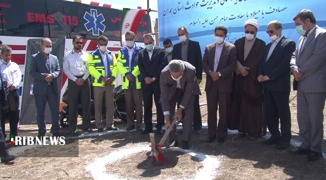 آغاز عملیات اجرایی ساختمان ستادی اورژانس پیش بیمارستانی در همدان