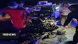 یک کشته و چهار مصدوم در حادثه رانندگی محور پل‌دختر- اسلام‌آباد