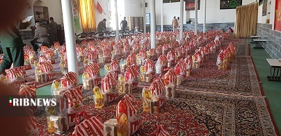 توزیع هزار بسته معیشتی در شهرستان خوسف