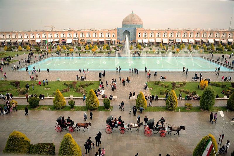 بازدید ۱۴۵هزار گردشگر از مجموعه میدان امام اصفهان