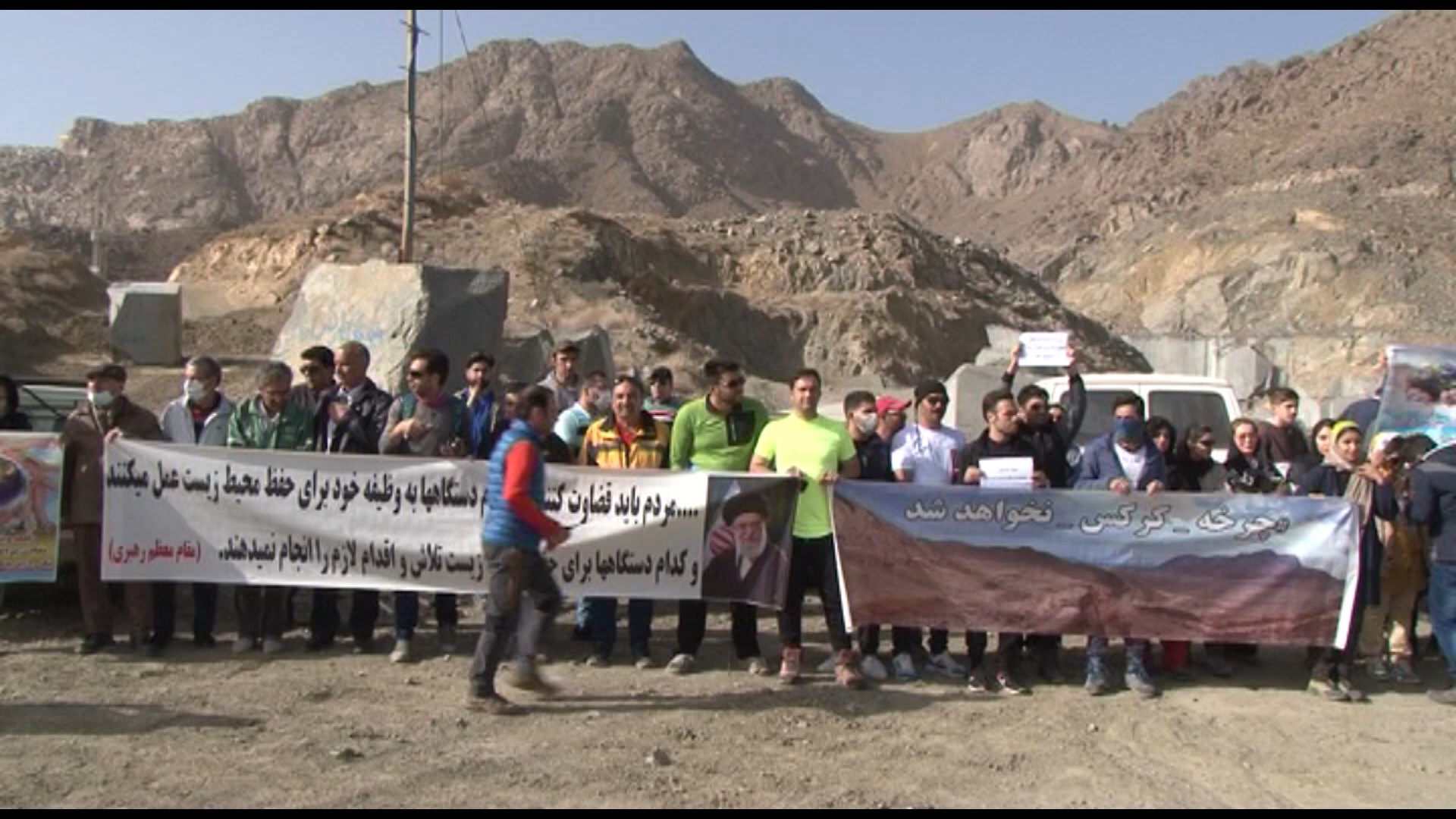 برگزاری جشن ثبت ملی قلعه تاریخی وشاق نطنز