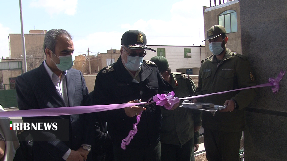افتتاح ساختمان کلانتری 16 شهرک مدنی در همدان