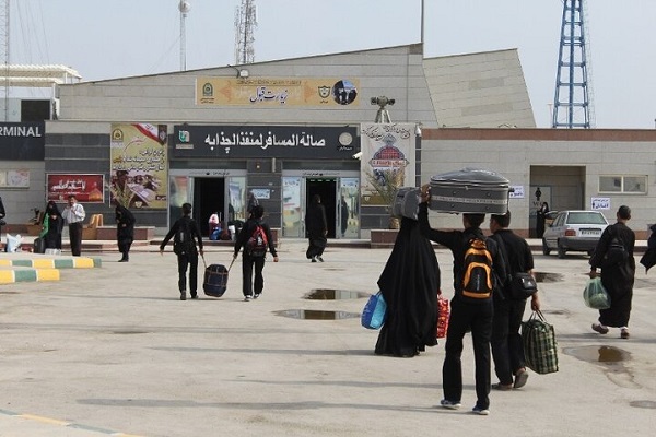 بیش از ۹ هزار مسافر از پایانه های مرزی خوزستان تردد کردند