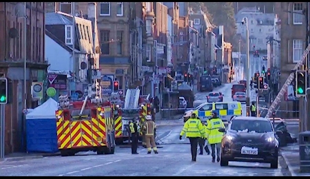 سه کشته در آتش سوزی یک هتل در شمال انگلیس