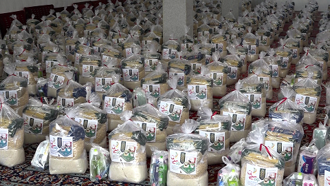 توزیع ۵۰۰ بسته معیشتی و بهداشتی در خراسان جنوبی
