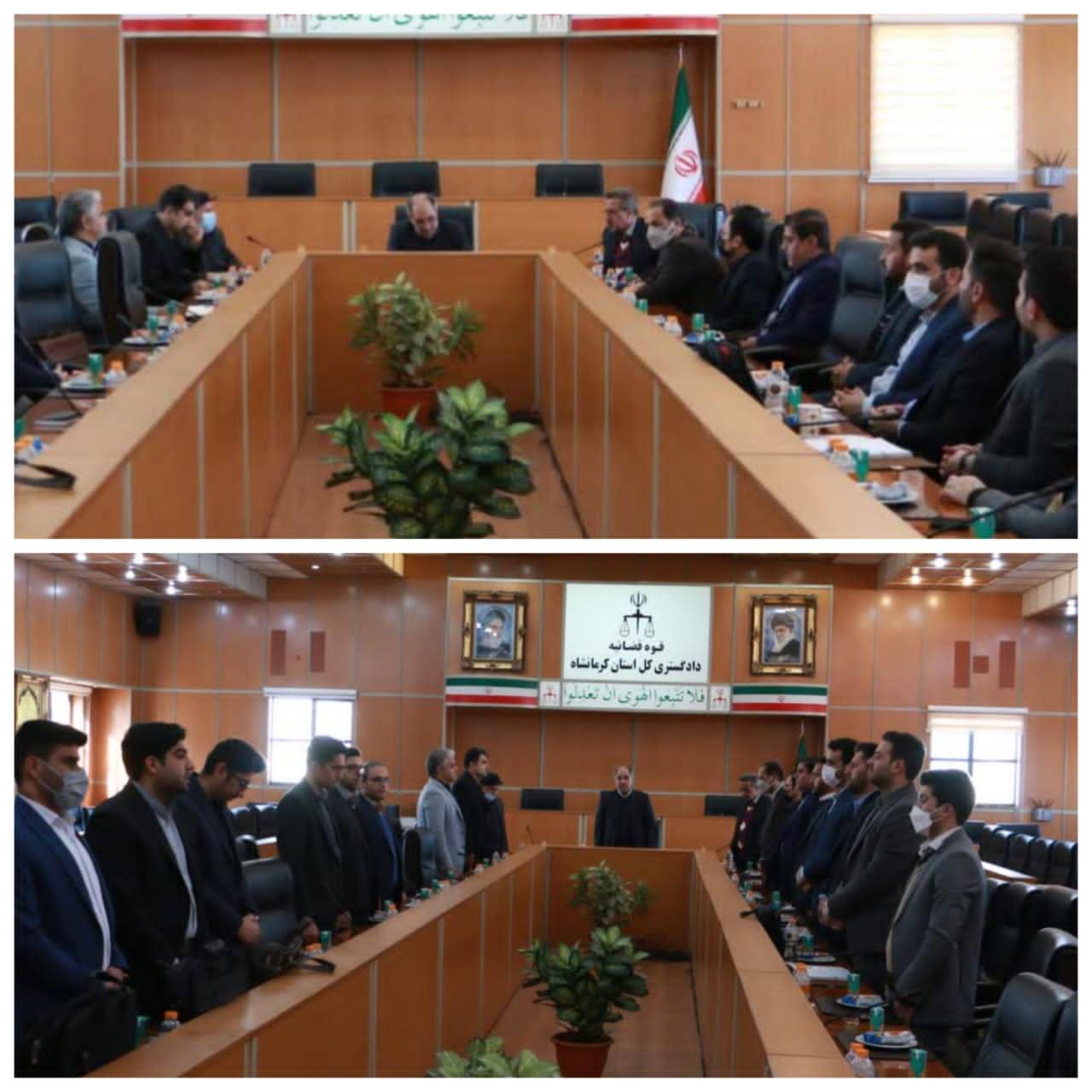 برگزاری شانزدهمین دوره‌ی کارآموزان قضایی در دادگستری استان کرمانشاه