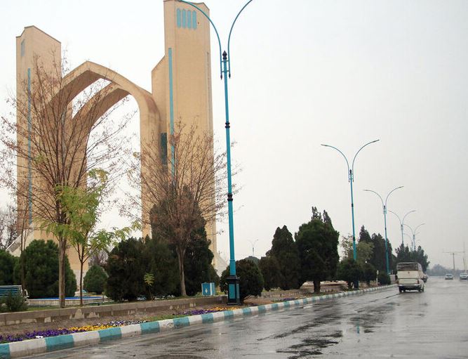 بارندگی و افزایش دما در استان یزد