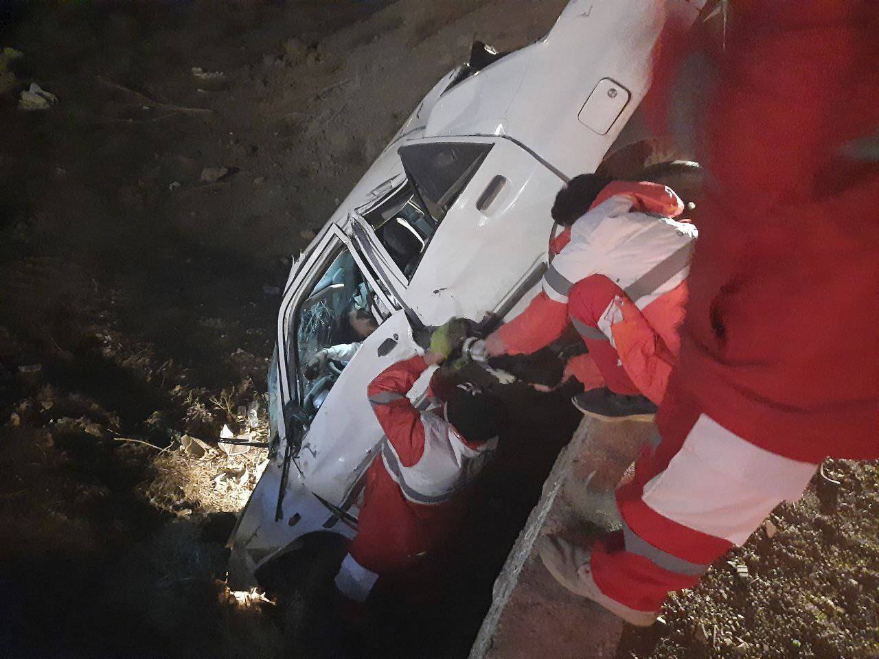 دو کشته و  چهارده مصدوم در حوادث رانندگی سمنان
