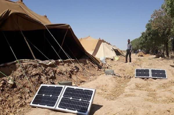 توزیع ۷۰ دستگاه پنل خورشیدی در بین عشایرخراسان شمالی