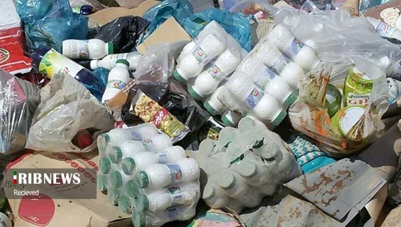 معدوم سازی بیش از ۵۵ هزار کیلوگرم مواد غذایی فاسد در کیش