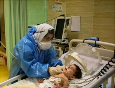 درمان روزانه ۵۰ کودک با علایم تنفسی در بیمارستان گلستان اهواز