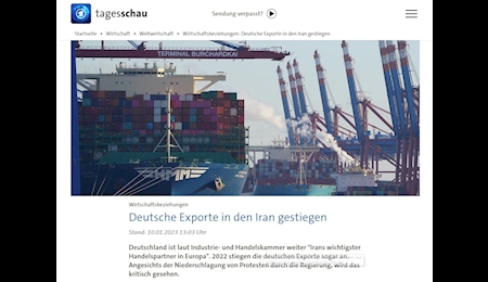 افزایش صادرات آلمان به ایران