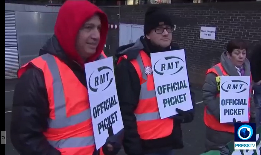 تلاش دولت انگلیس برای دشوارسازی اعتصاب کارگران خدمات عمومی