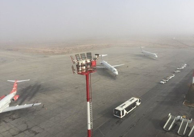 لغو دو پرواز فرودگاه دزفول در پی وقوع مه