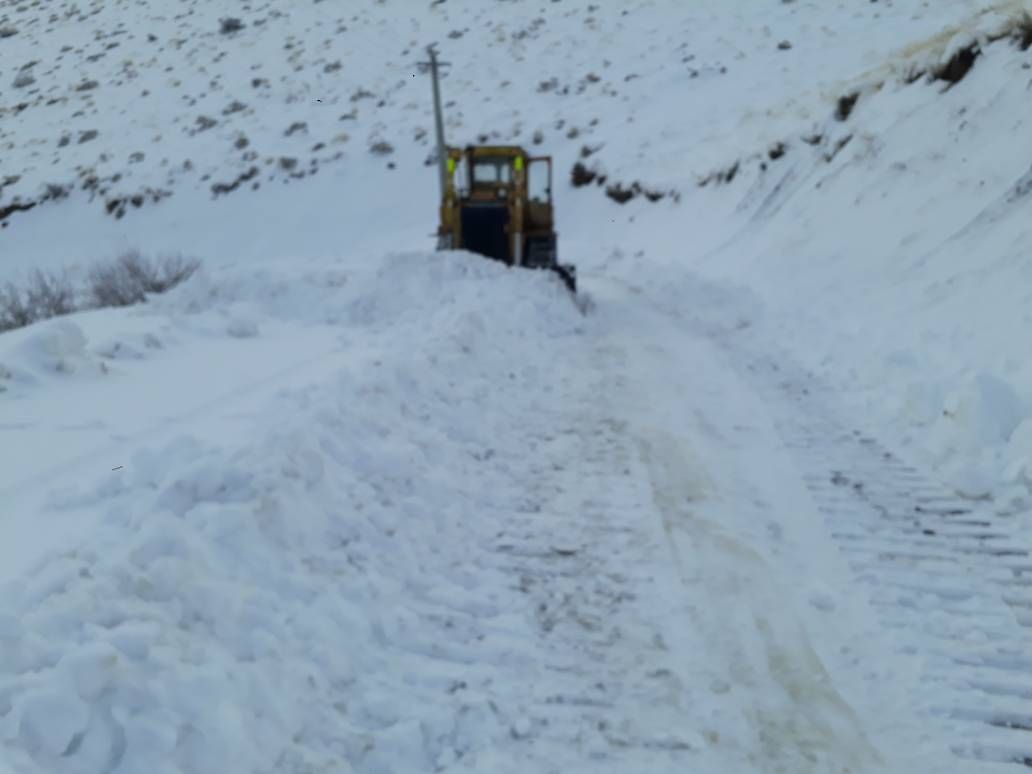 سنقر بیشترین میزان بارش برف در استان را داشت