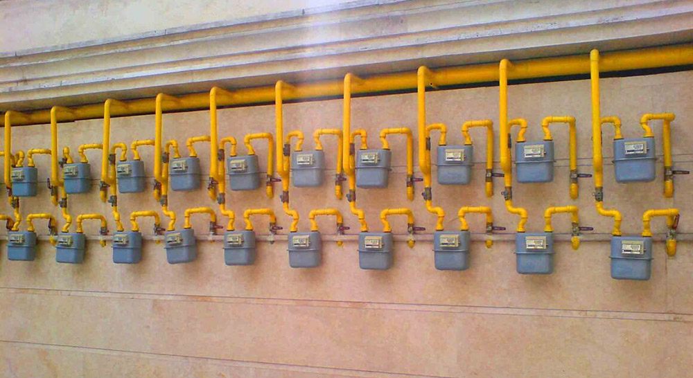 نصب ۳۵۰ علمک انشعاب گاز در شهرستان مهر