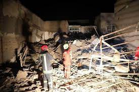 تخریب یک واحد مسکونی در تربت جام  بر اثر نشت گاز