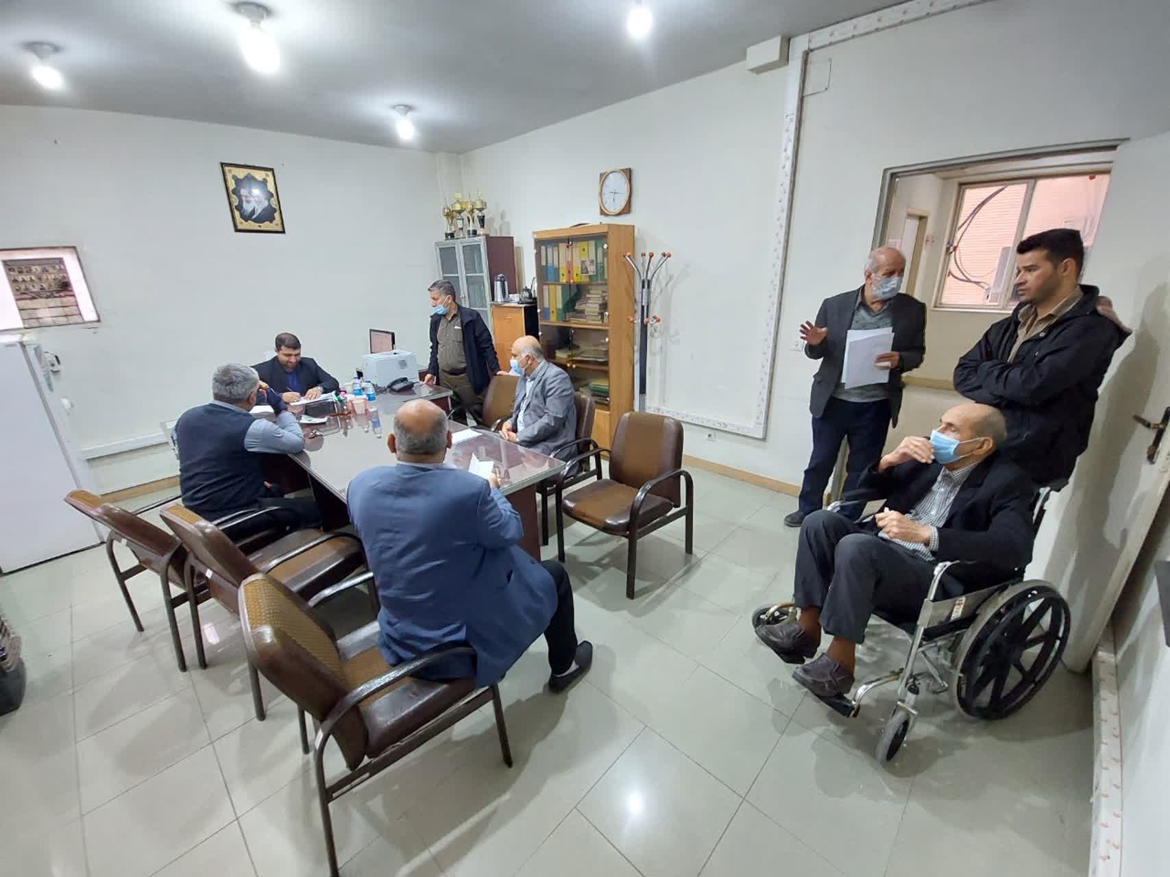 میز خدمت در اداره کل بنیاد شهید و امور ایثارگران خوزستان