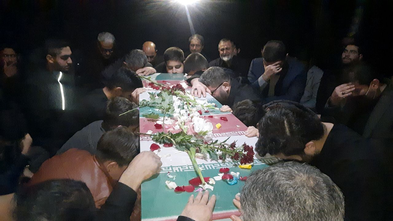 وداع با شهید گمنام در لاهیجان و ماسال