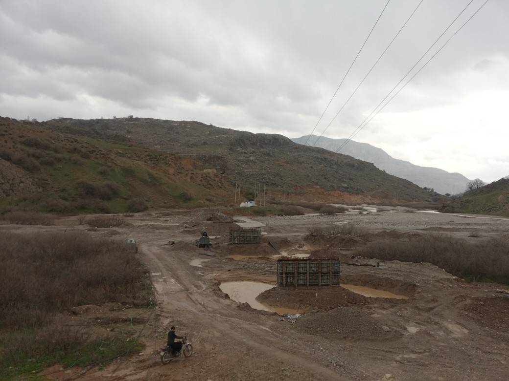 مسدود شدن راه ارتباطی ۱۰ روستای اندیکا