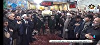 سنگ تمام مردم سلماس در تشییع آلاله ای از نسل فاطمیه