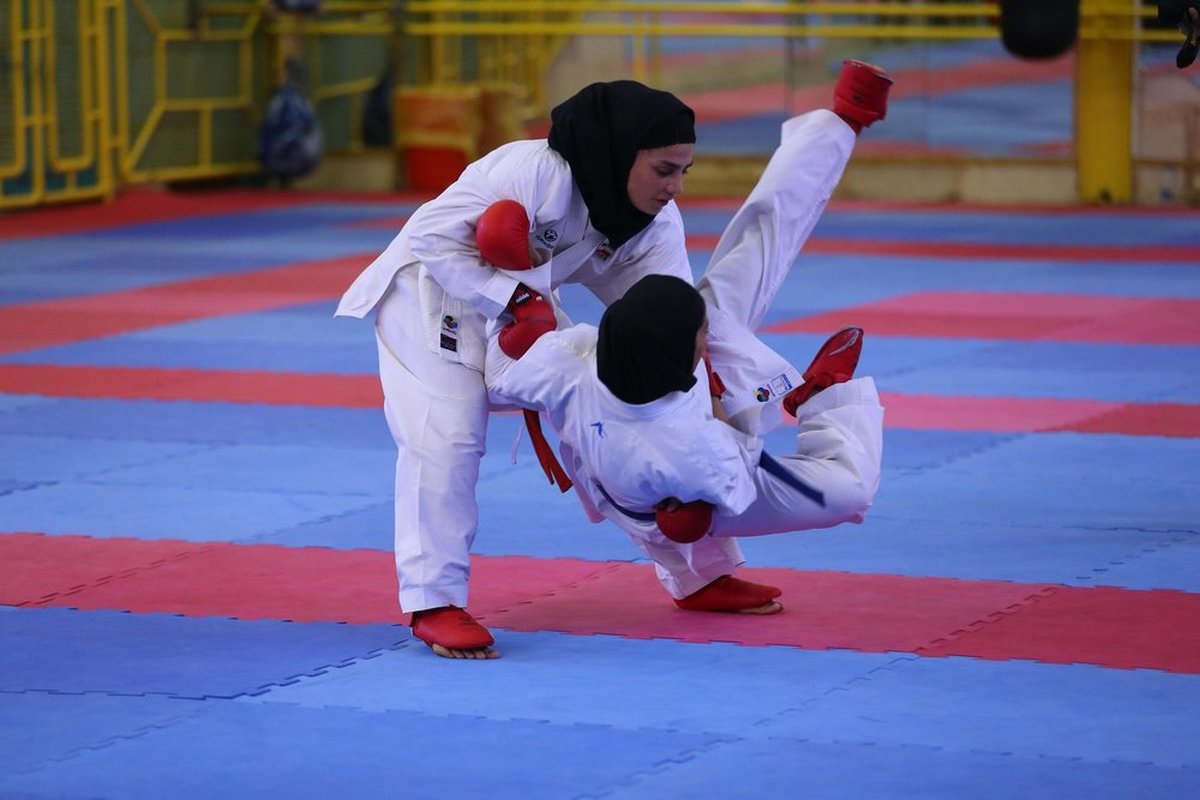 تیم ملی کاراته دختران کشور در همدان اردو می زند