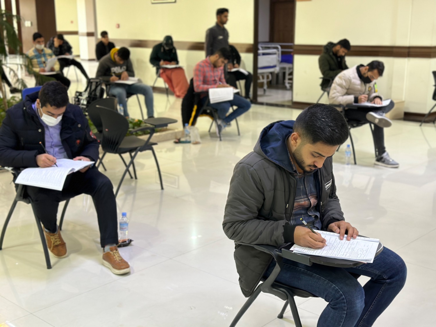 برگزاری آزمون ورودی دانشگاه‌های افسری ارتش در مشهد