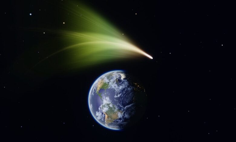 رصد دنباله دار بزرگی که تا ده روز دیگر به نزدیکی زمین می‌رسد