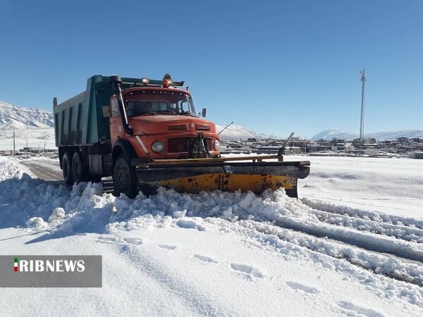 برفروبی ۳۵۰۰ کیلومتر از راه‌های آذربایجان‌ شرقی