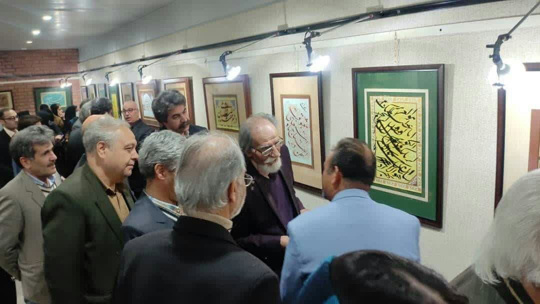 افتتاح نمایشگاه خوشنویسی «بر سریر ققنوس» در سبزوار