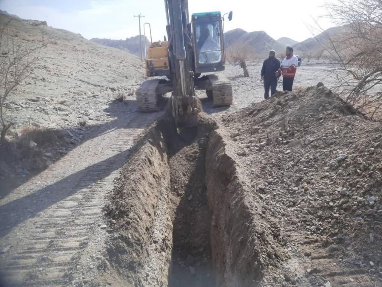 آغاز عملیات اجرایی طرح آبرسانی به روستاهای محورم شهرستان سربیشه