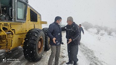 برف مسیر  ثلاث باباجانی، دالاهو  بزمیرآباد را بست