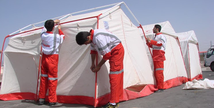 ارسال ۷۰۹ چادر مسافرتی به منطقه زلزله‌زده خوی