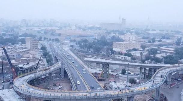 ساخت محور امانیه به پل پنجم تقاطع میدان دانشگاه اهواز