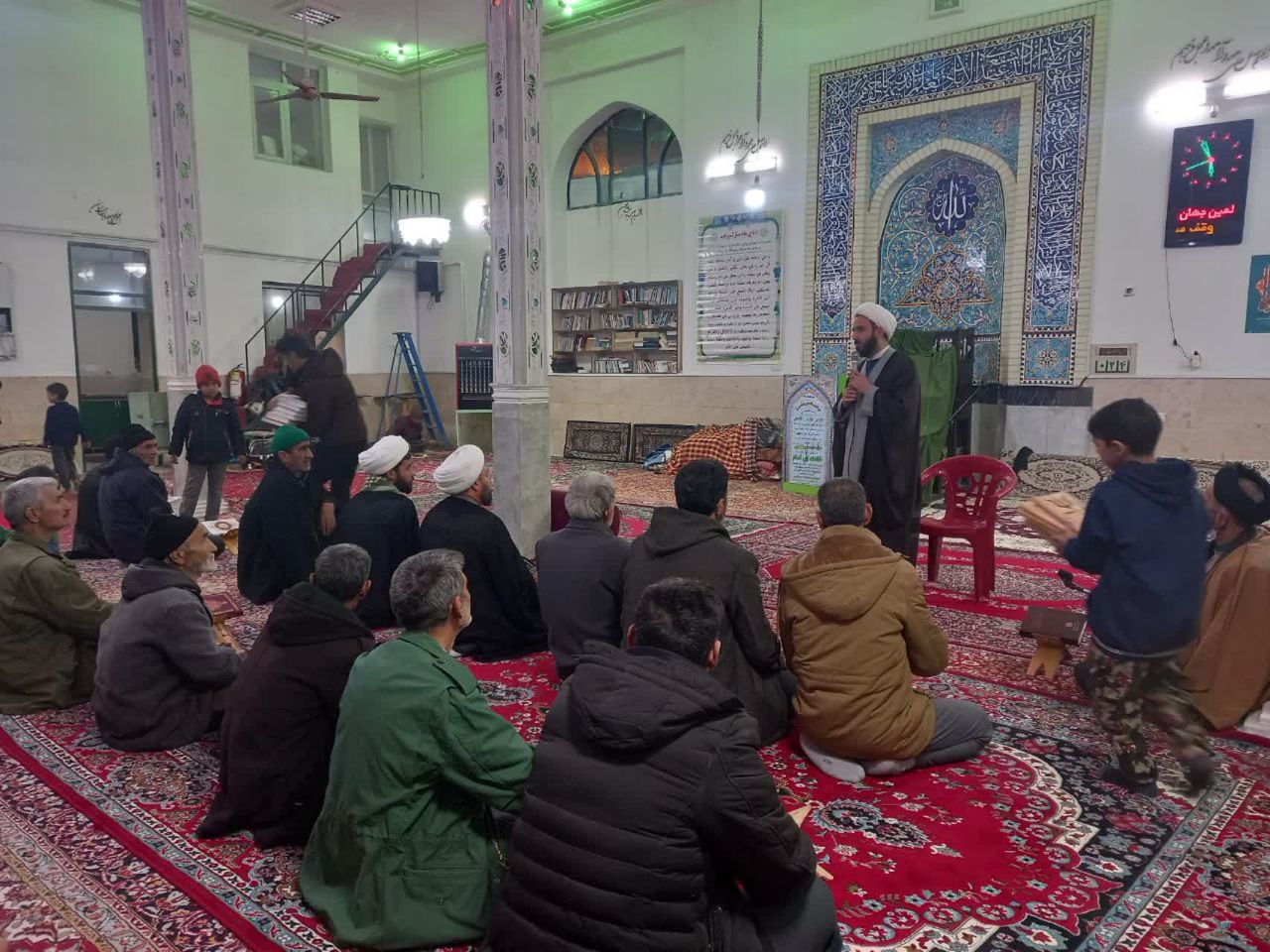 حضور ۷۰۰ نفر در مراسم اعتکاف مساجد شهرستان جغتای