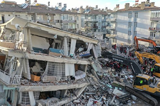 افزایش تلفات زلزله ترکیه به حدود سه هزار نفر
