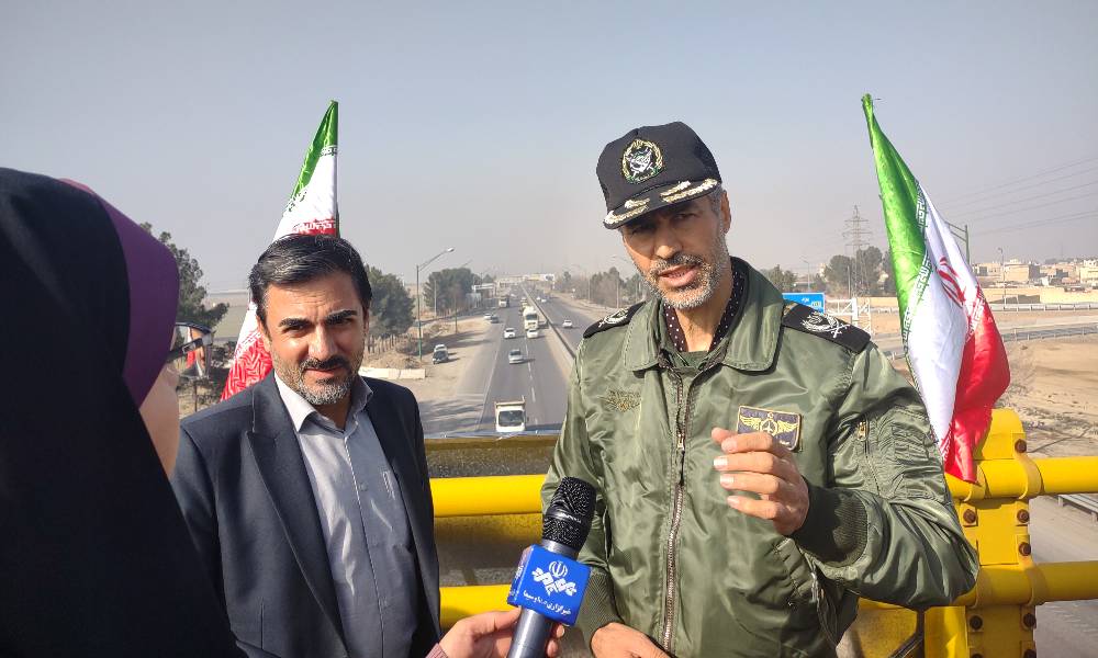 نامگذاری پل ۲۸ متری به نام سرلشکر خلبان شهید عباس بابایی