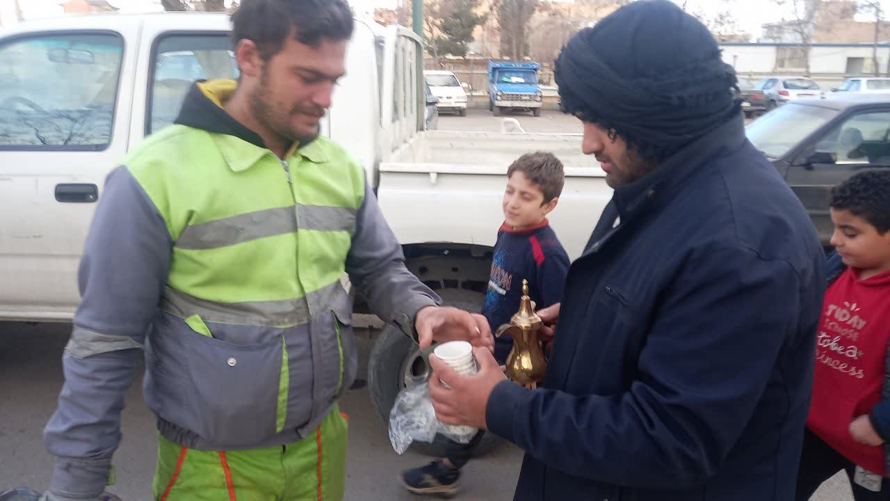 خدمت‌رسانی جهادگران خوزستان در مناطق زلزله‌زده خوی