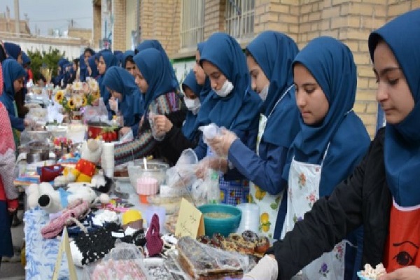 راه اندازی بازارچه دانش آموزی در رامشیر