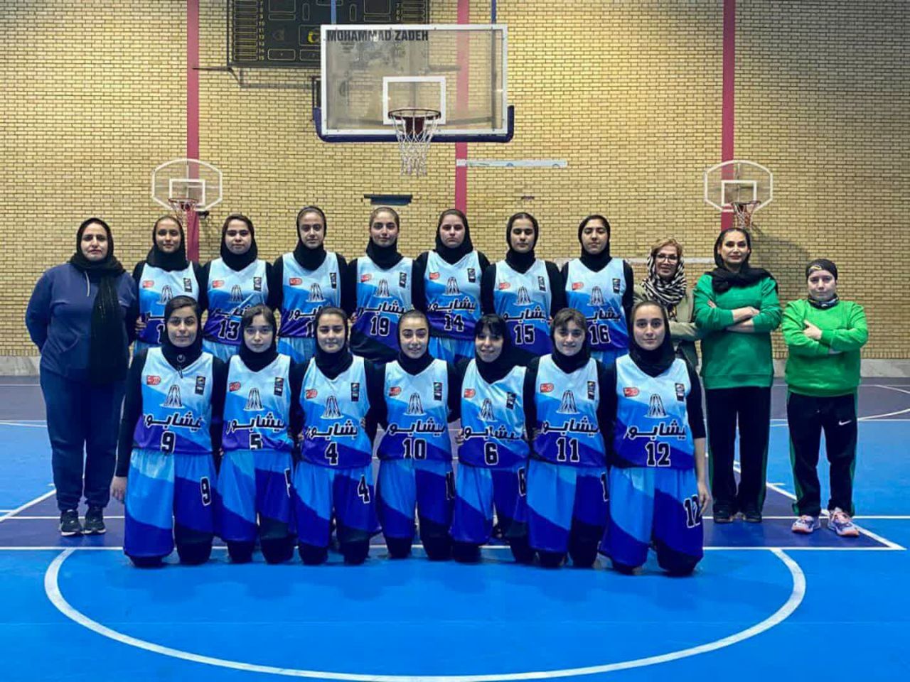 صعود دختران بسکتبالیست نیشابوری به لیگ برتر بانوان کشور