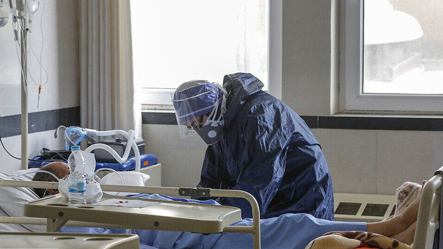 ۱۲۶ بیمار کرونایی در بیمارستان‌های فارس