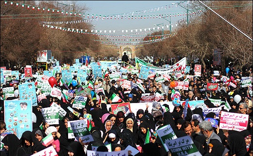 مسیر‌های راهپیمایی ۲۲ بهمن در استان قزوین