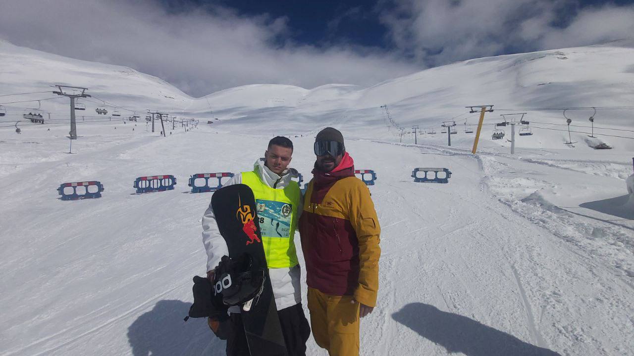 نایب قهرمانی نماینده ایران در رقابتهای بین المللی اسکی‌اسنوبرد
