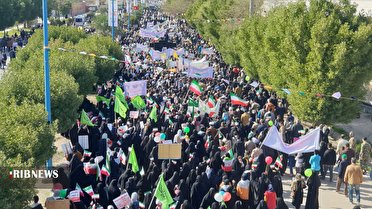 آغاز راهپیمایی باشکوه ۲۲ بهمن در آبادان
