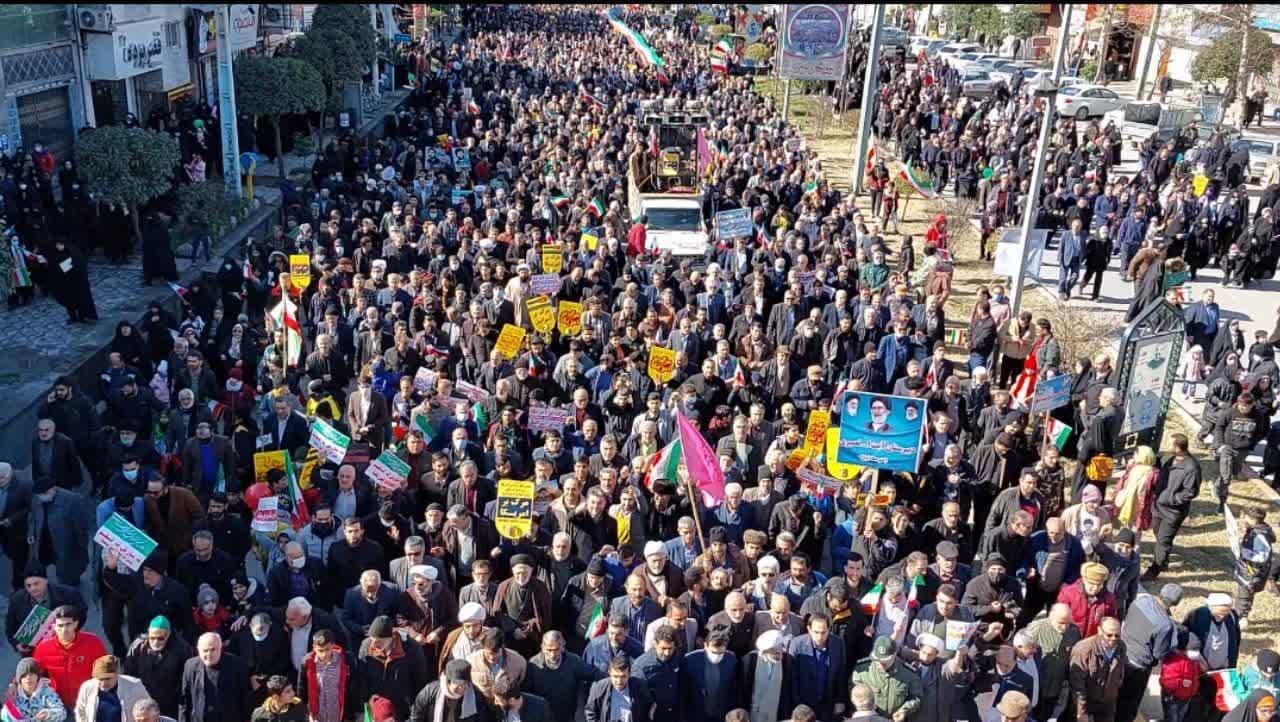 جشن ۴۴ سالگی انقلاب در استان مازندران