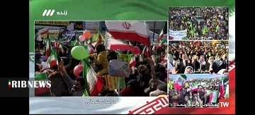 نمایش جلوه های بی بدیل شکوه حضور مردم دیار خمینی در قاب شبکه های ملی