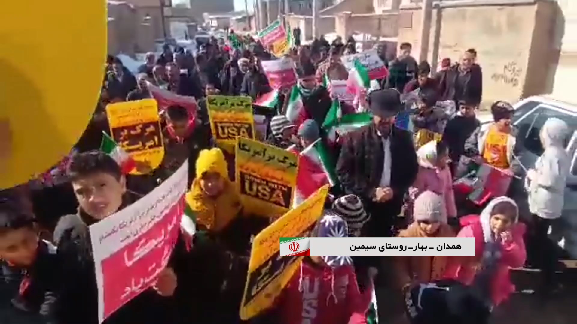 شکوه جشن انقلاب در روستا‌های استان همدان