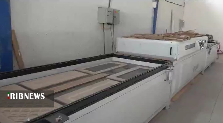 افتتاح واحد تولیدی صنعتی صنایع چوبی در سراب